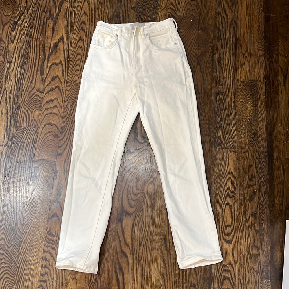 Everlane the highrise straight jean (size 25)